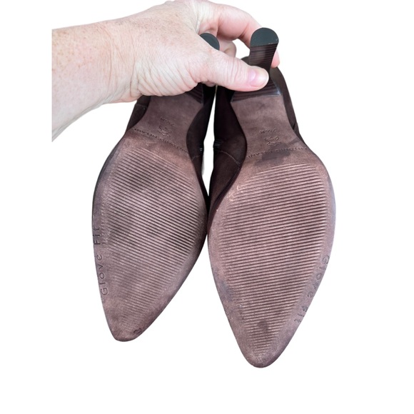 Antonio Melani Tall Knee-High Brown Simone Suede Leather Boots Size 7.5 - Picture 7 of 12